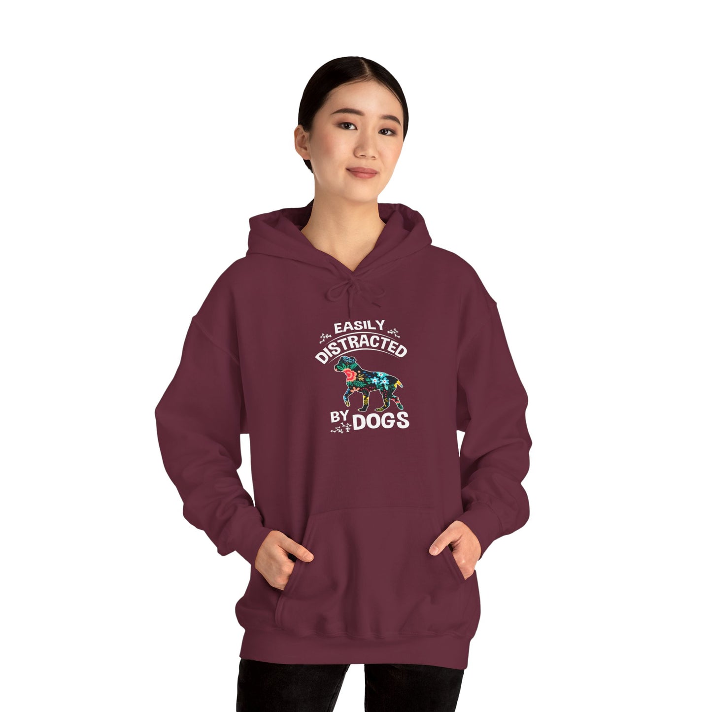 Easily Distracted by Dogs Hoodie