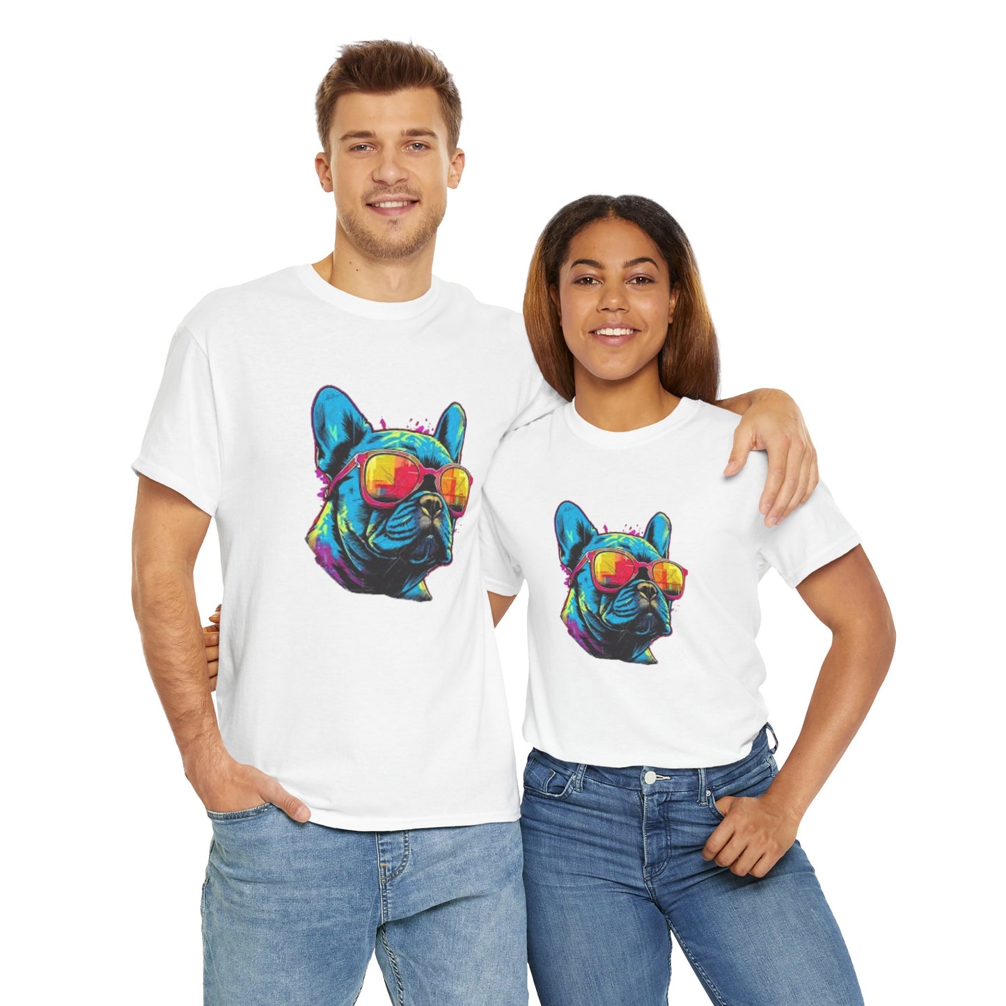 Cool Dog Vibes Unisex Heavy Cotton Tee