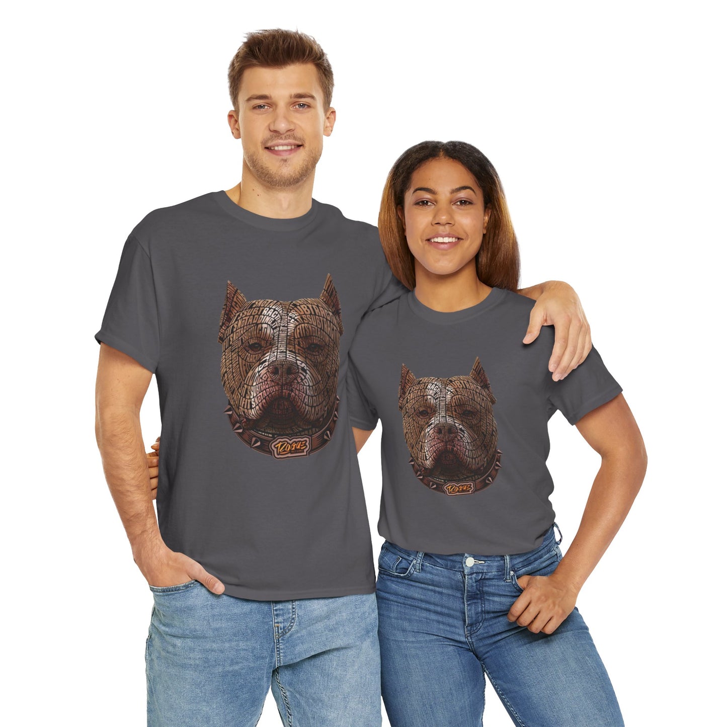Pitbull Design Unisex Heavy Cotton Tee