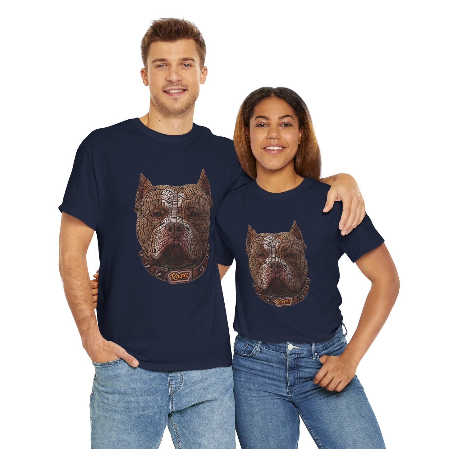 Pitbull Design Unisex Heavy Cotton Tee