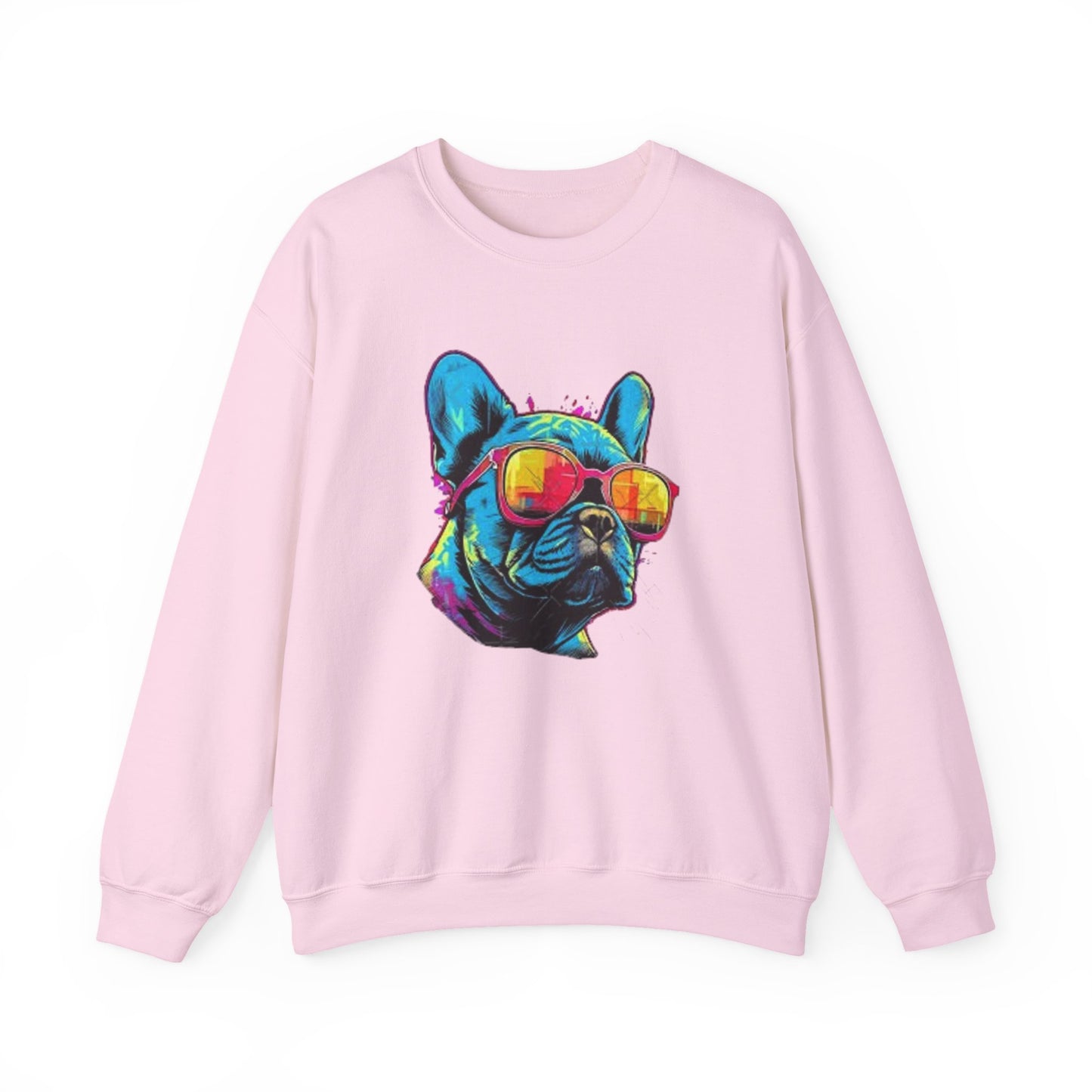 Colorful Bulldog Sweatshirt