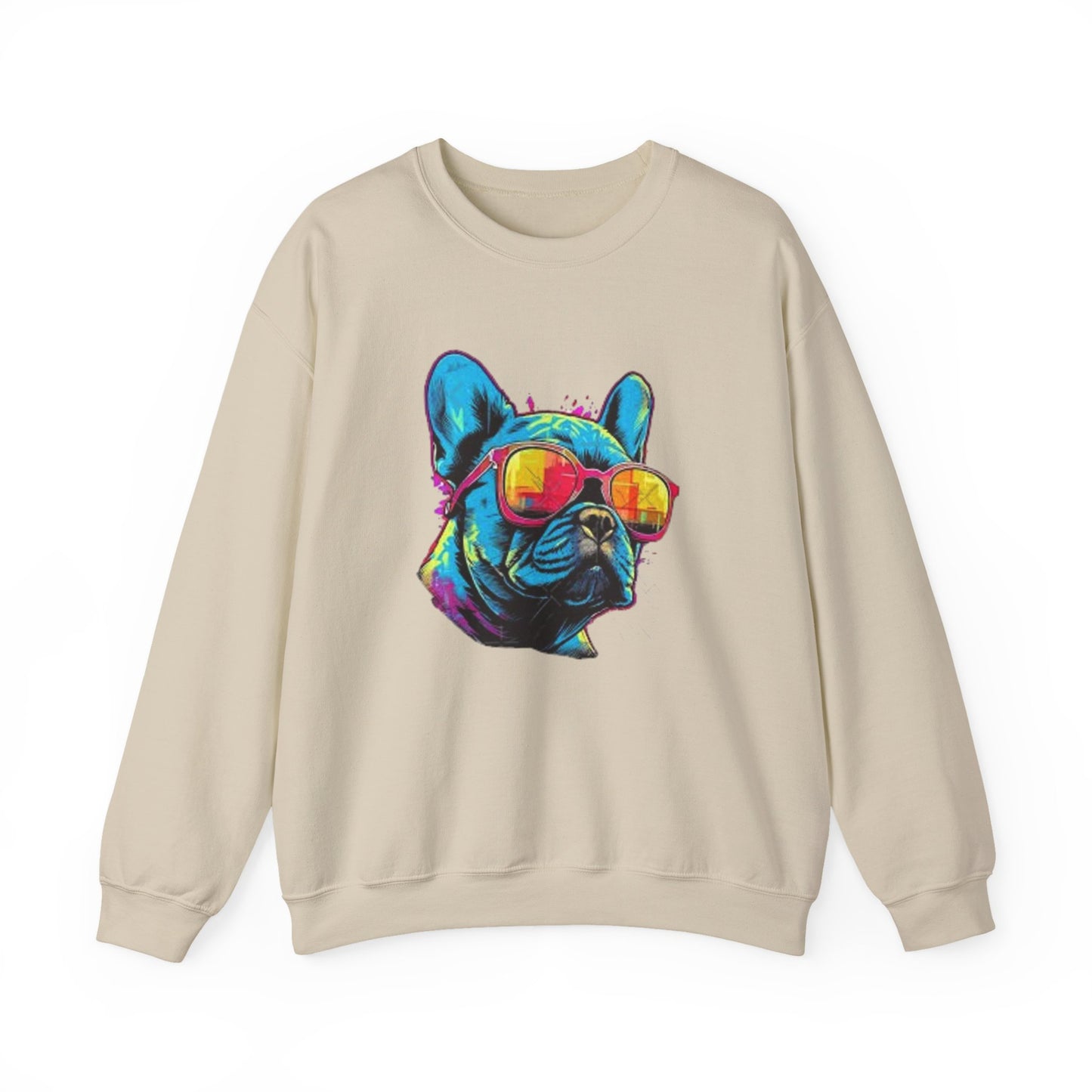 Colorful Bulldog Sweatshirt