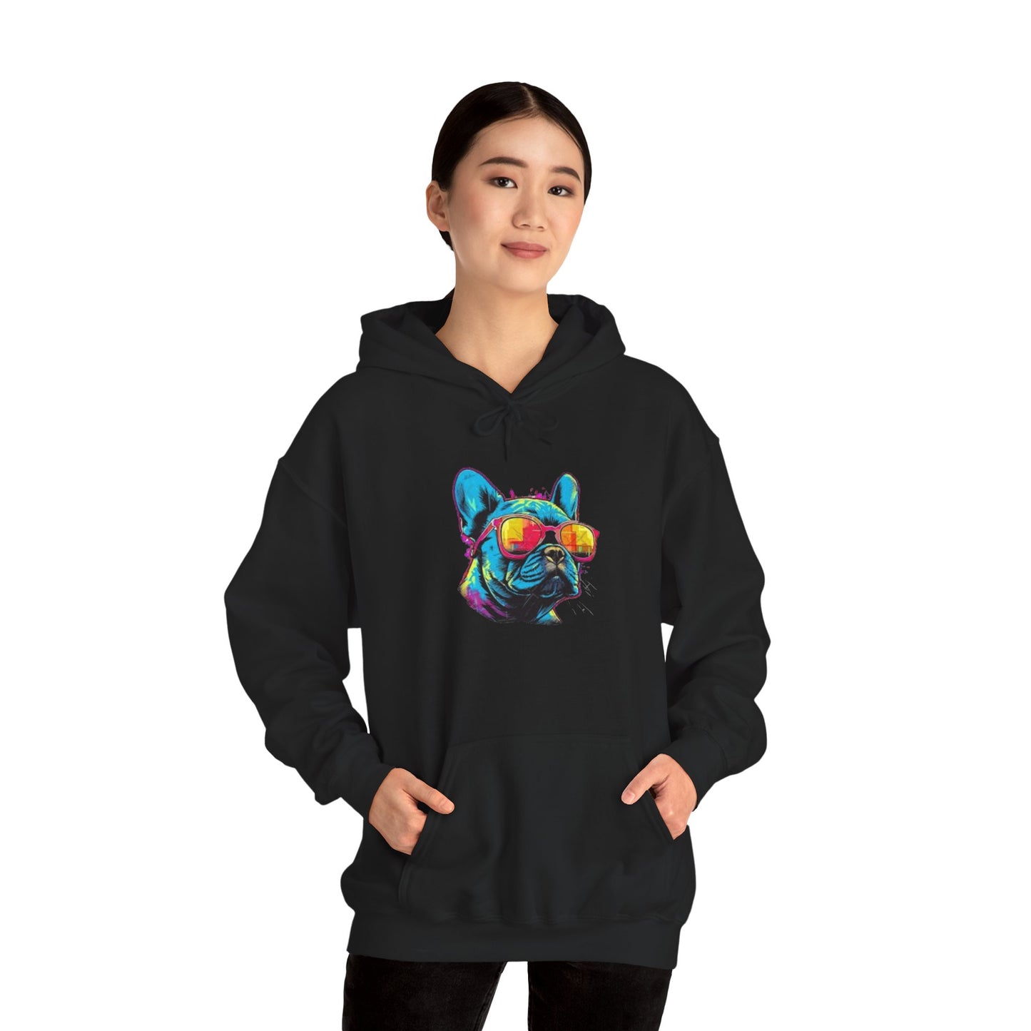 Colorful French Bulldog Hoodie