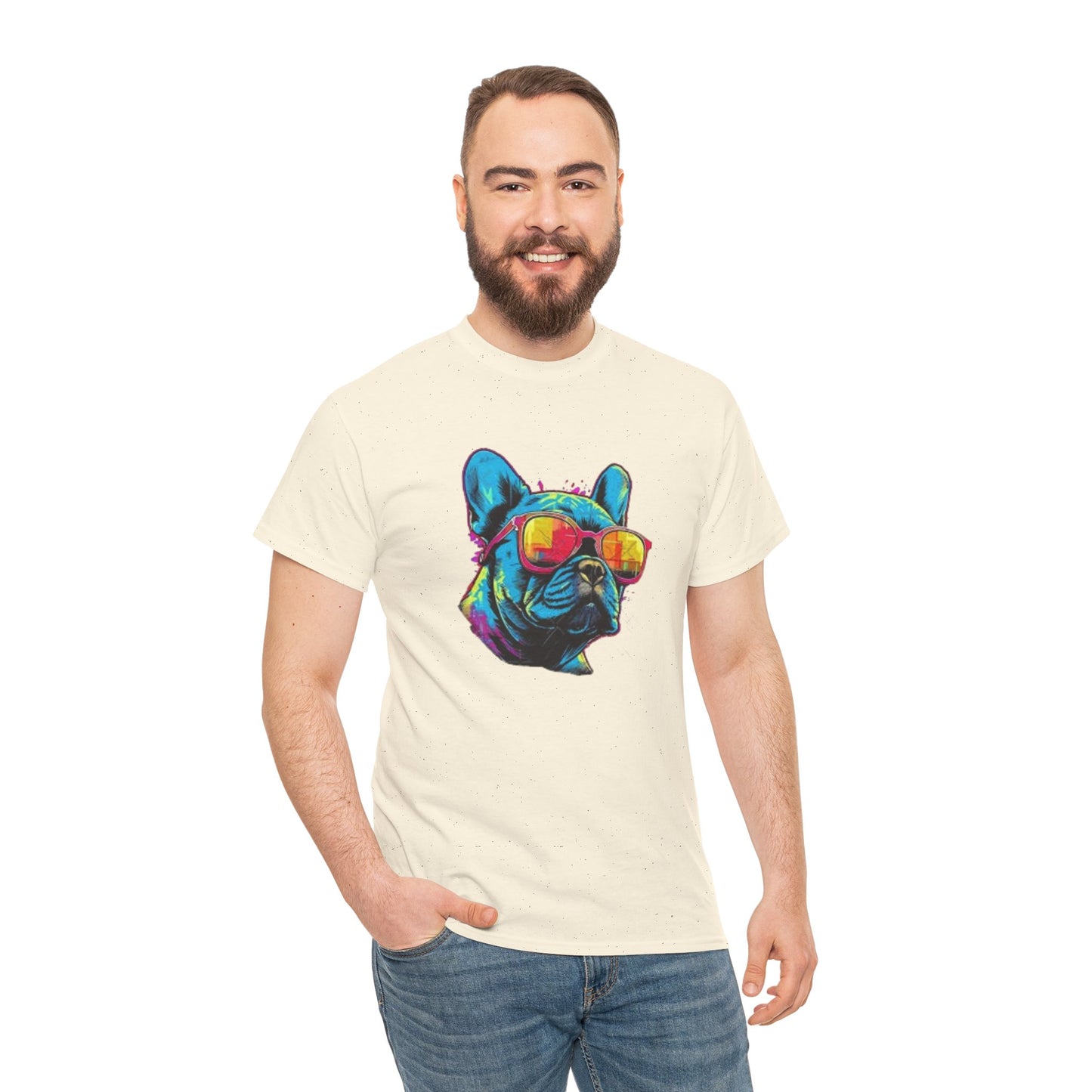 Cool Dog Vibes Unisex Heavy Cotton Tee