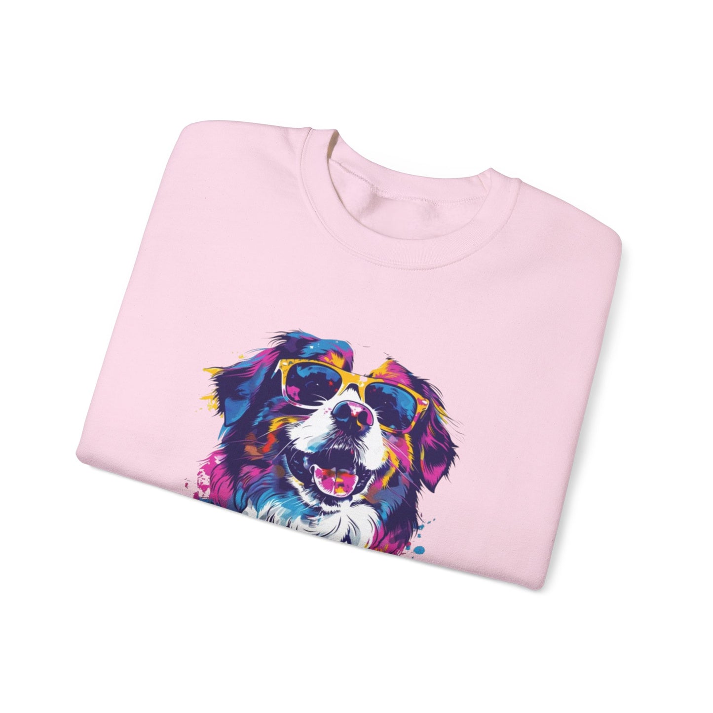 Colorful Dog Lover's Sweatshirt