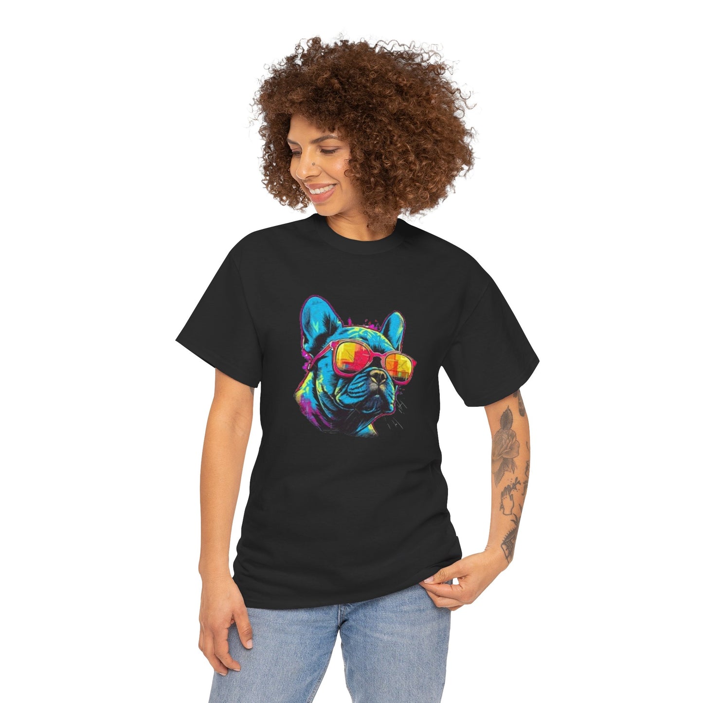 Cool Dog Vibes Unisex Heavy Cotton Tee