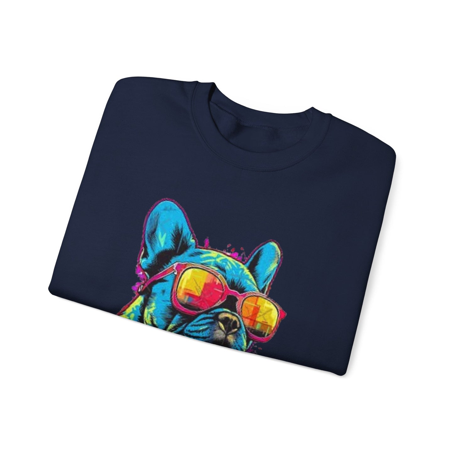 Colorful Bulldog Sweatshirt