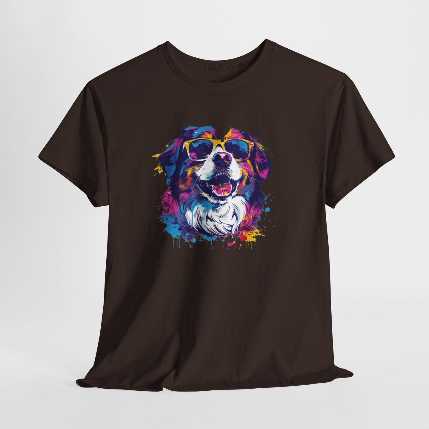 Colorful Dog Art Tee