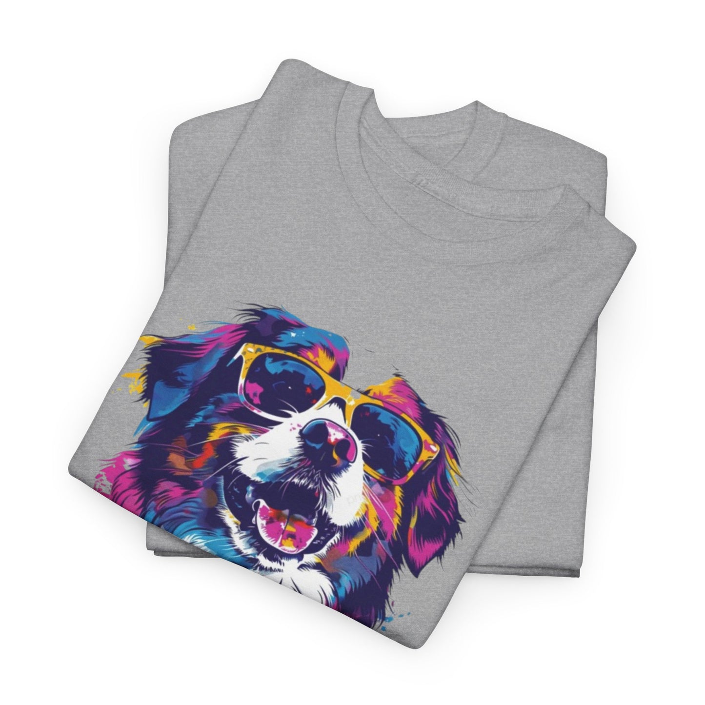 Colorful Dog Art Tee