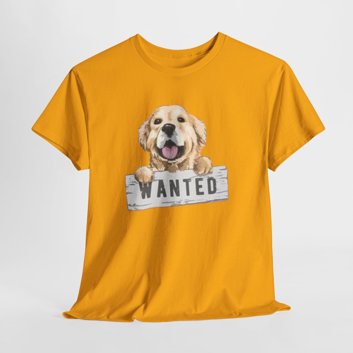Wanted Dog Unisex Heavy Cotton Tee