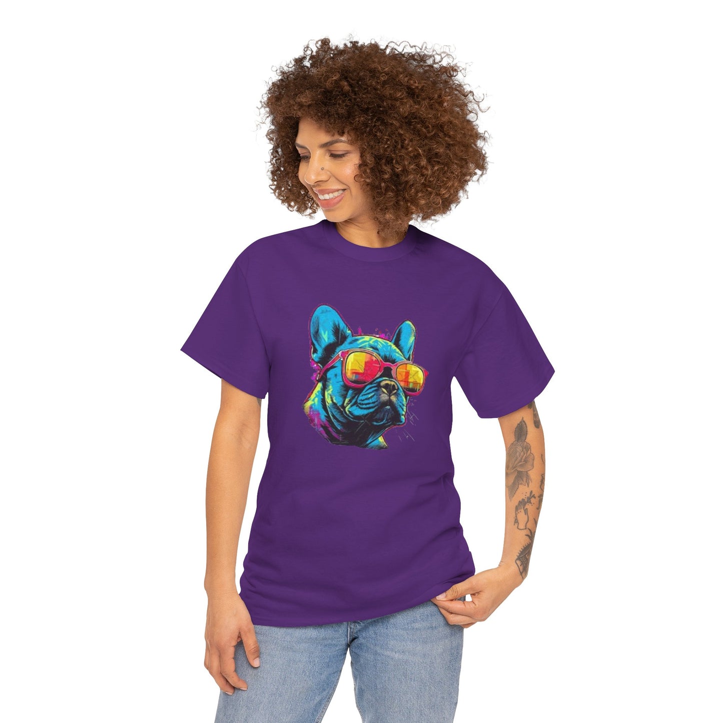 Cool Dog Vibes Unisex Heavy Cotton Tee