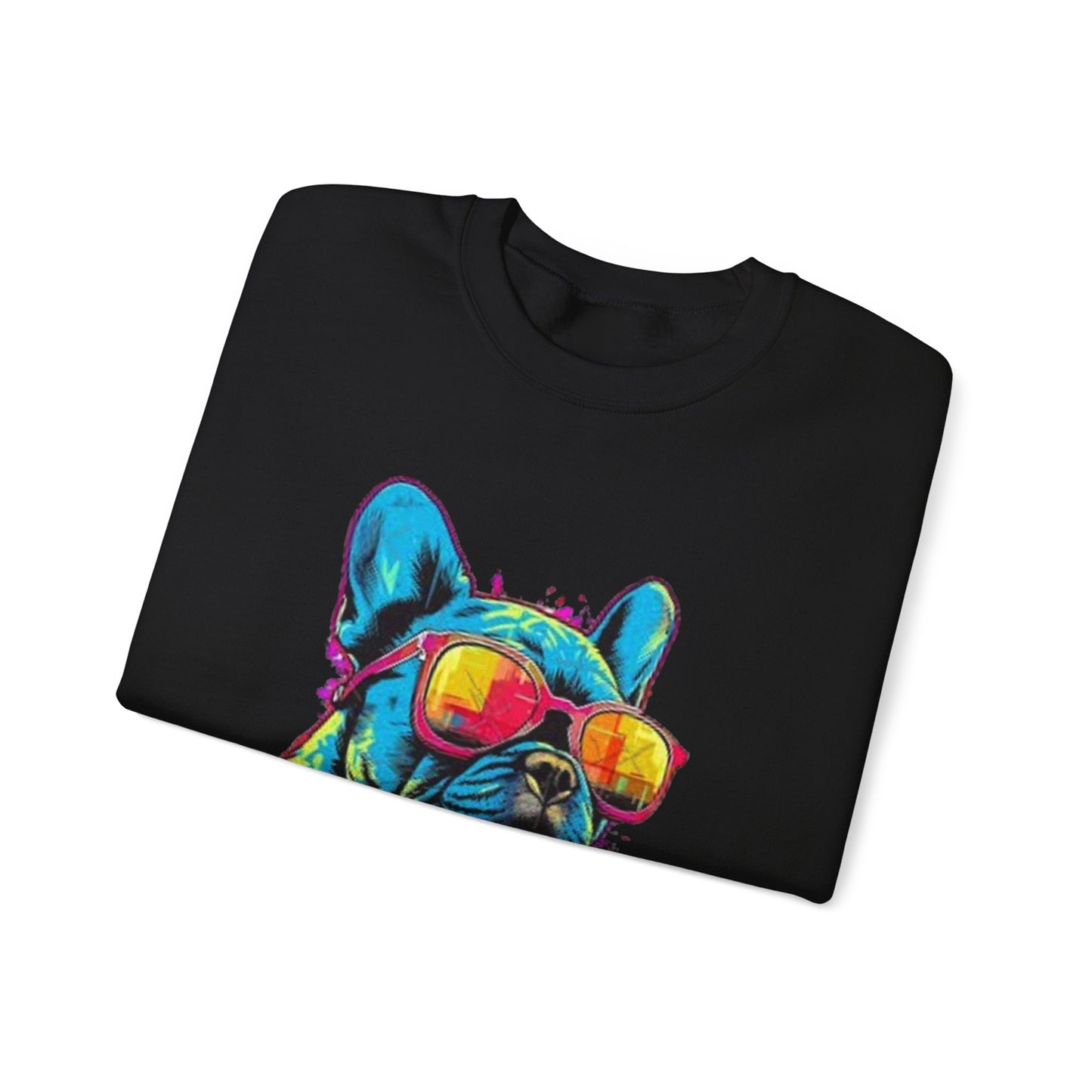 Colorful Bulldog Sweatshirt