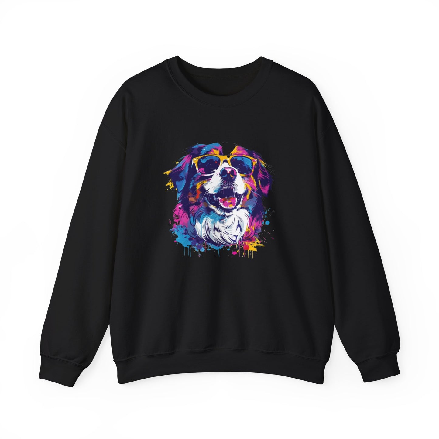 Colorful Dog Lover's Sweatshirt