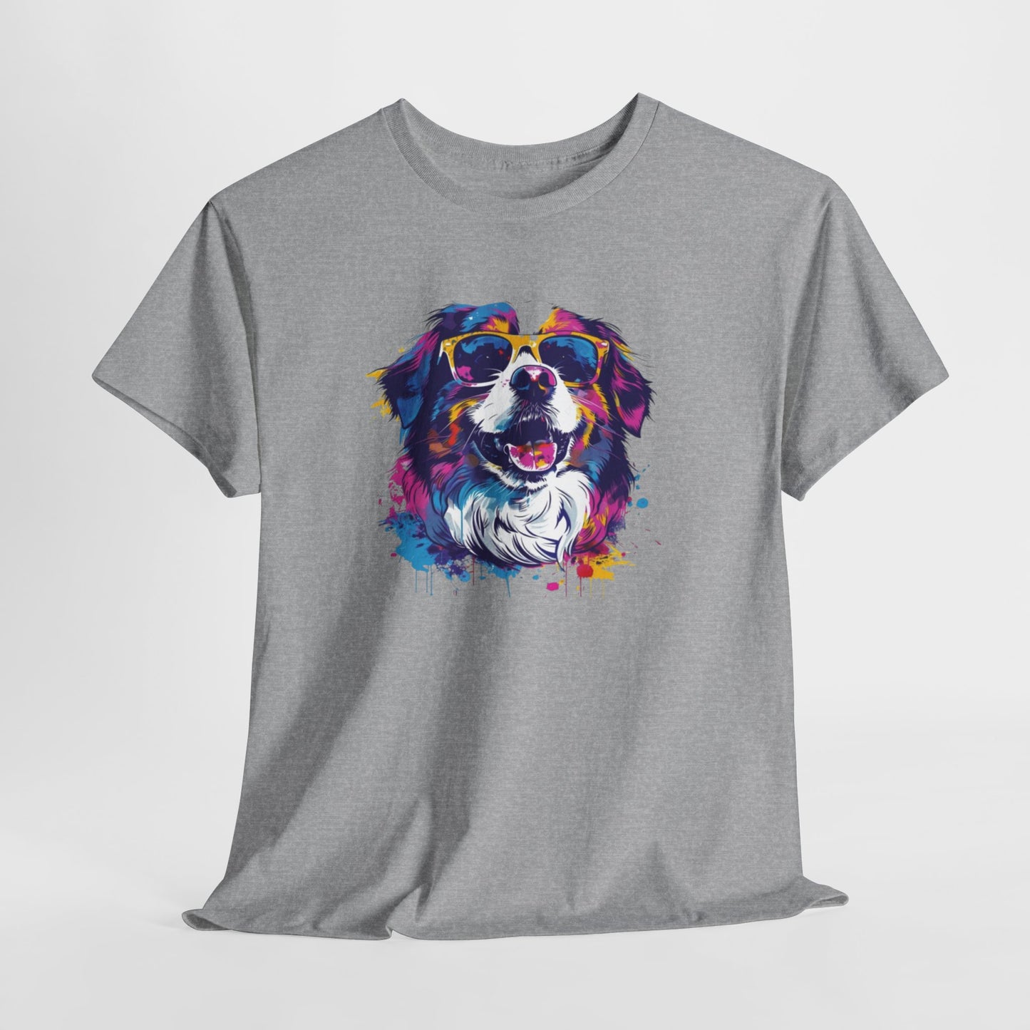 Colorful Dog Art Tee