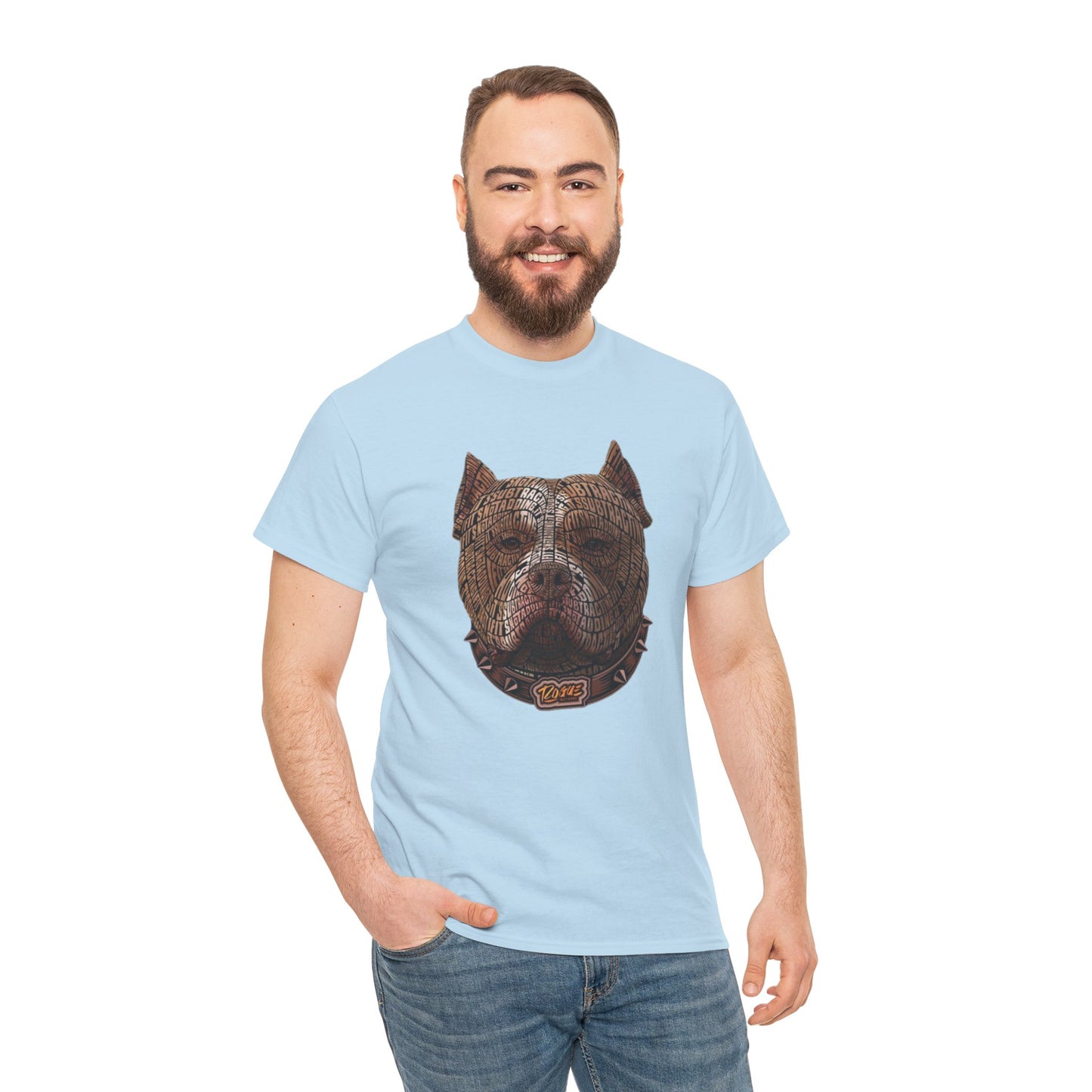 Pitbull Design Unisex Heavy Cotton Tee