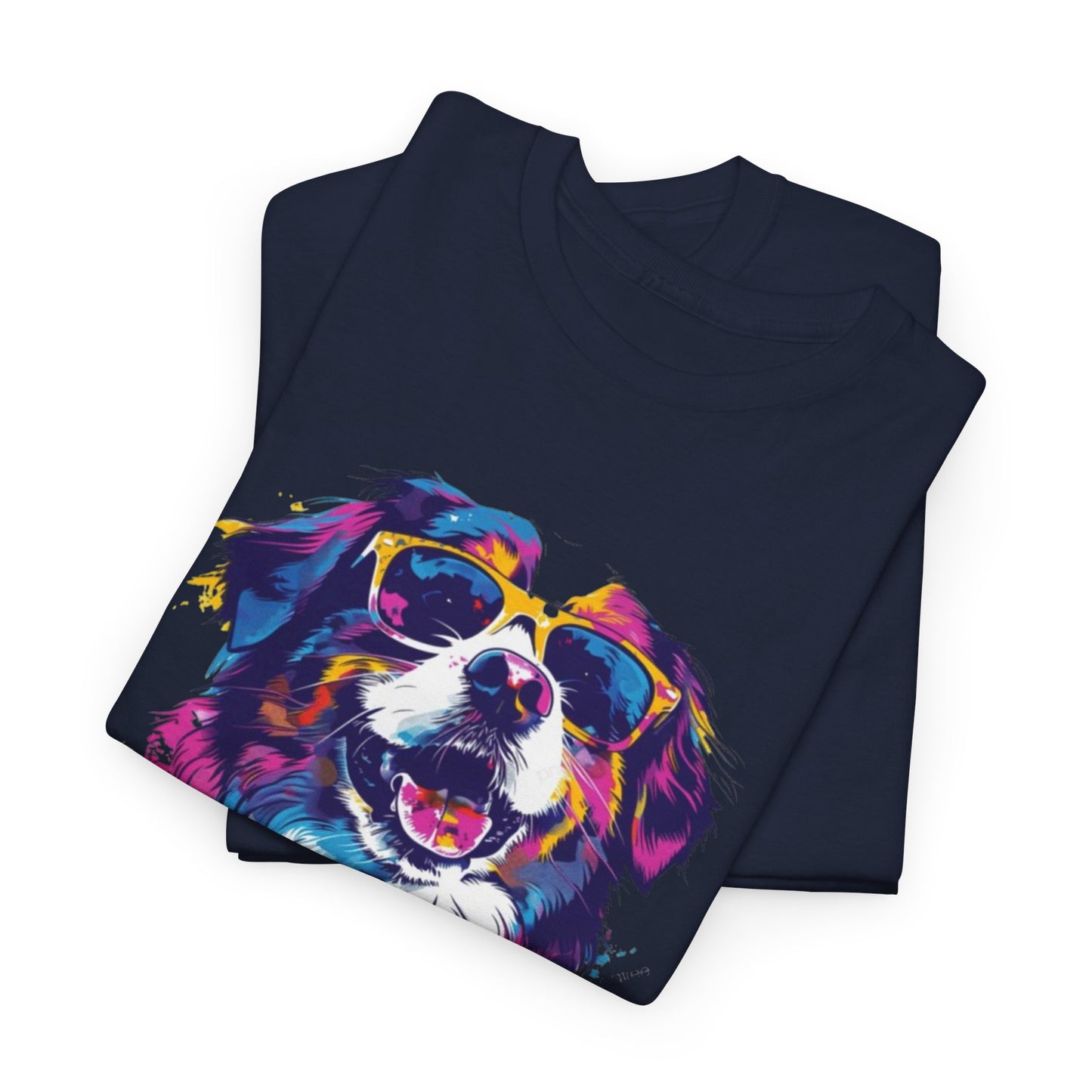 Colorful Dog Art Tee