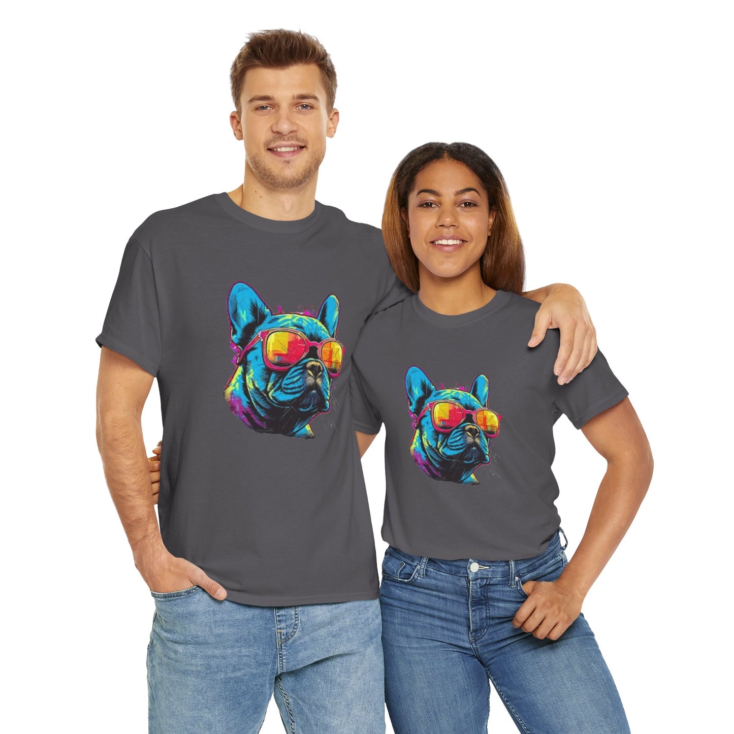 Cool Dog Vibes Unisex Heavy Cotton Tee