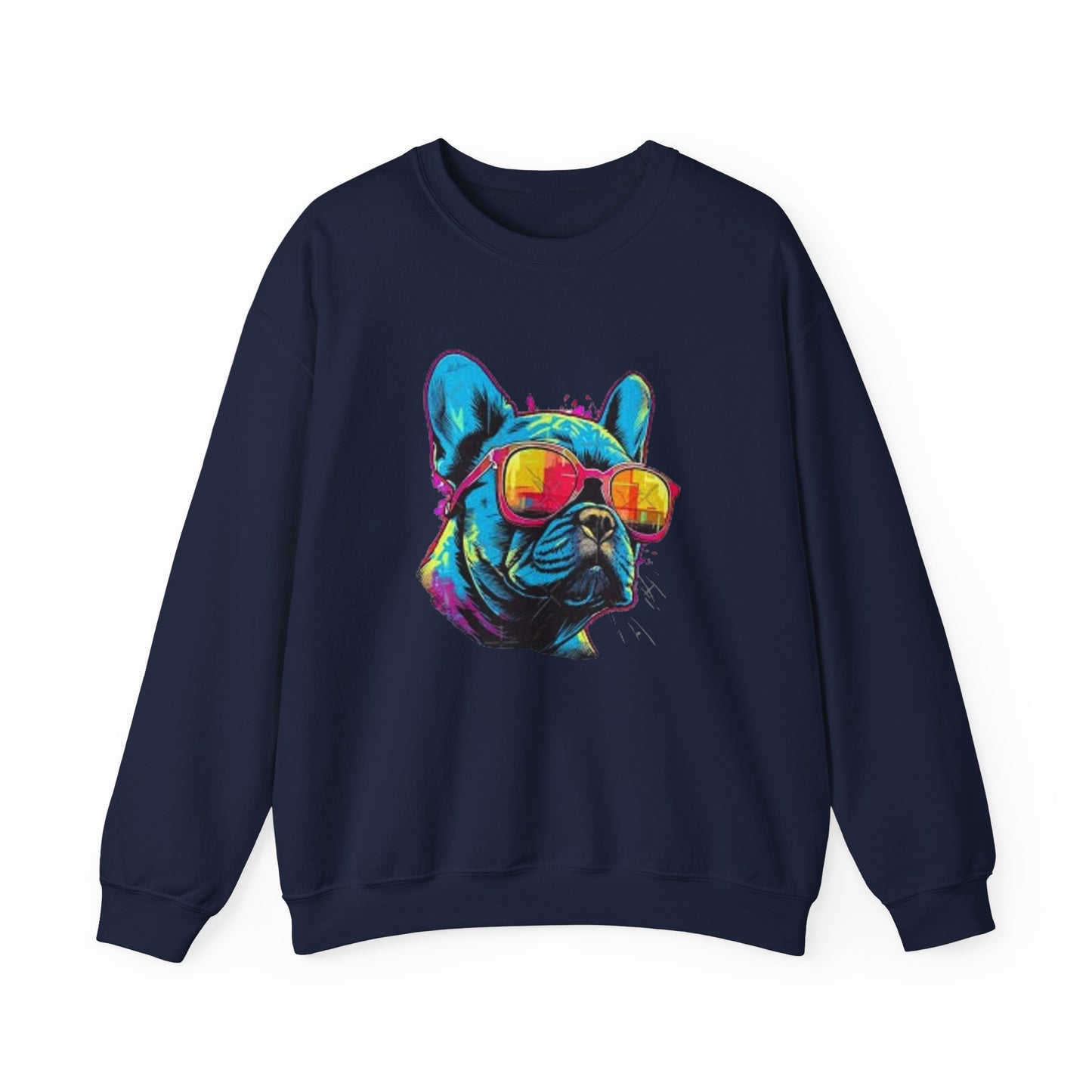 Colorful Bulldog Sweatshirt