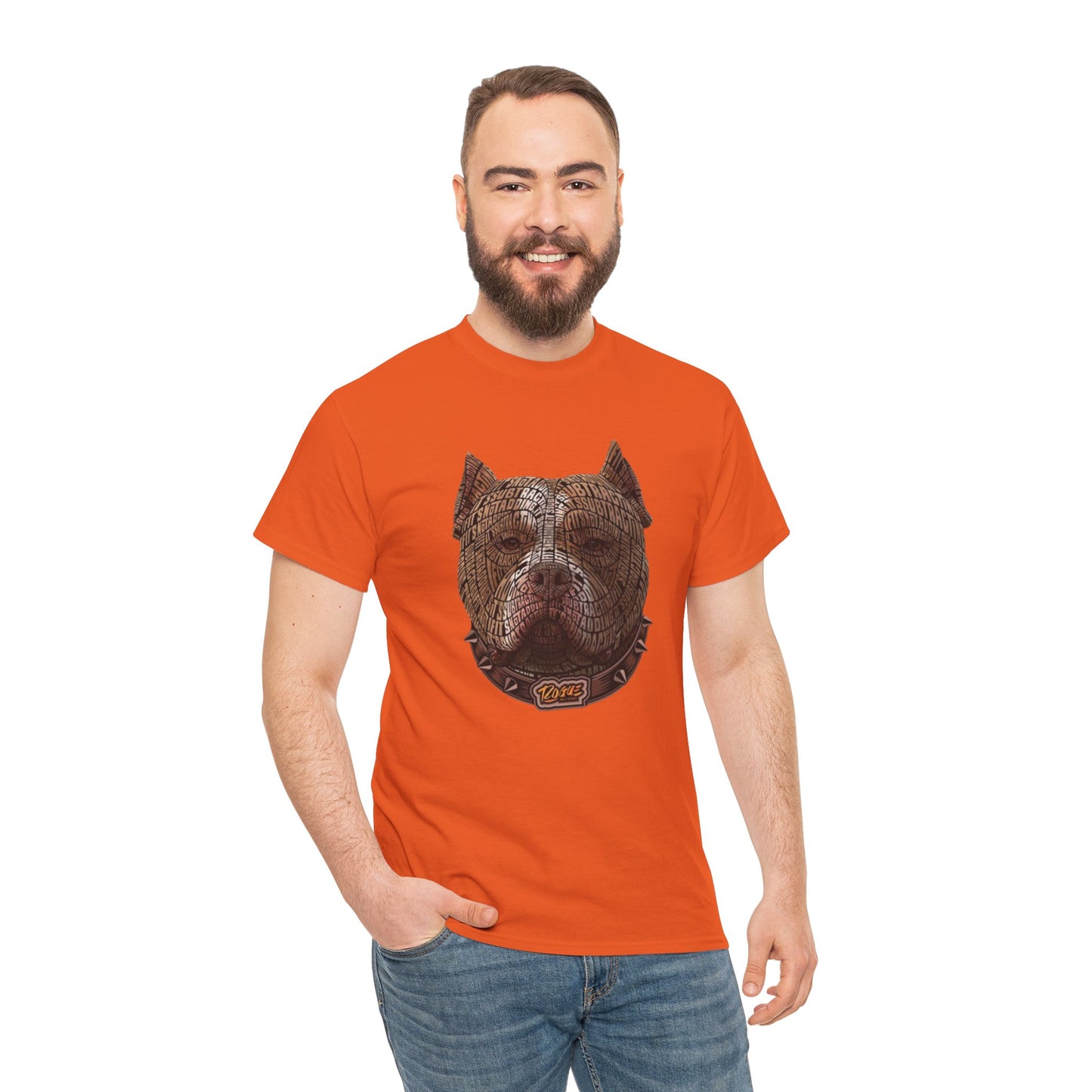 Pitbull Design Unisex Heavy Cotton Tee