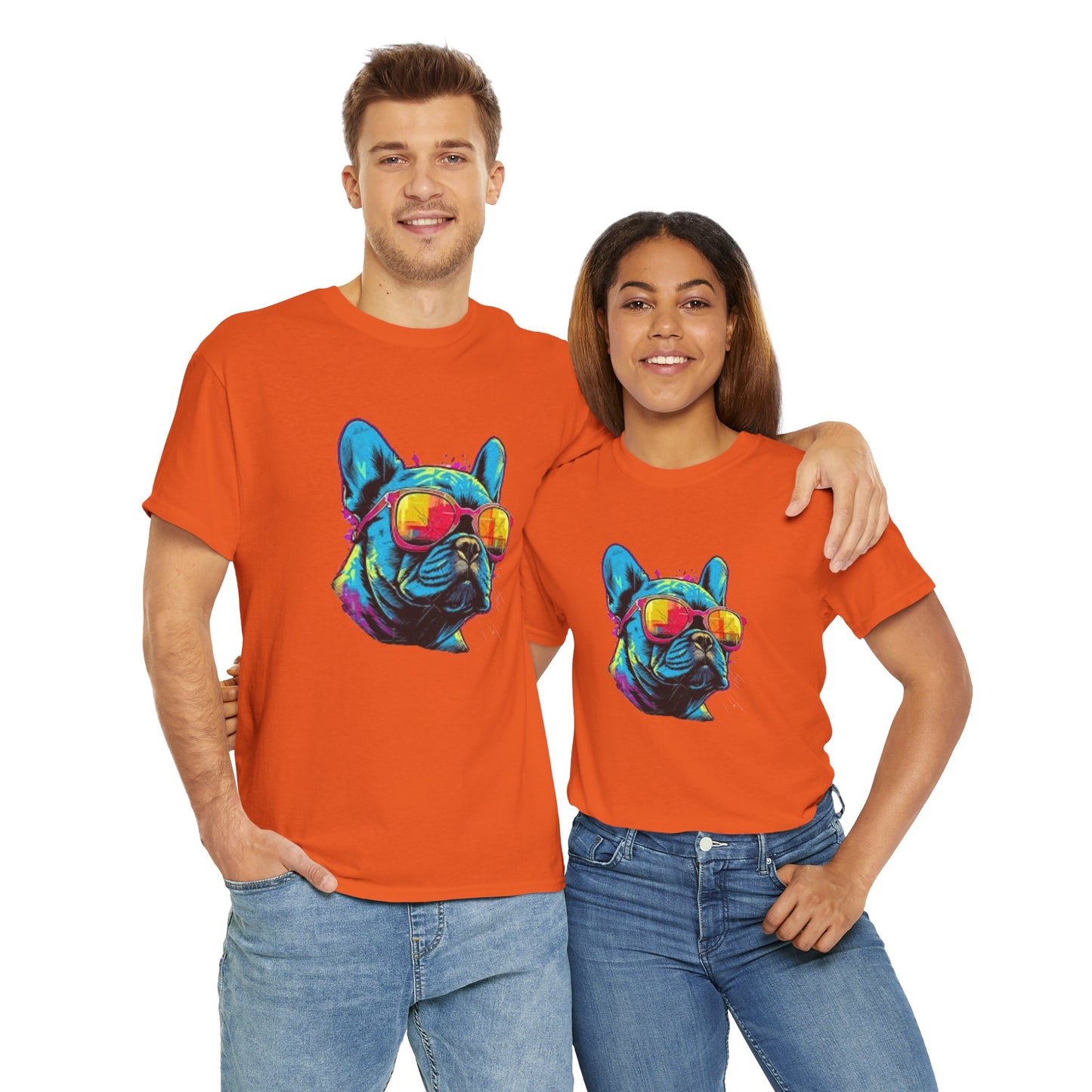 Cool Dog Vibes Unisex Heavy Cotton Tee