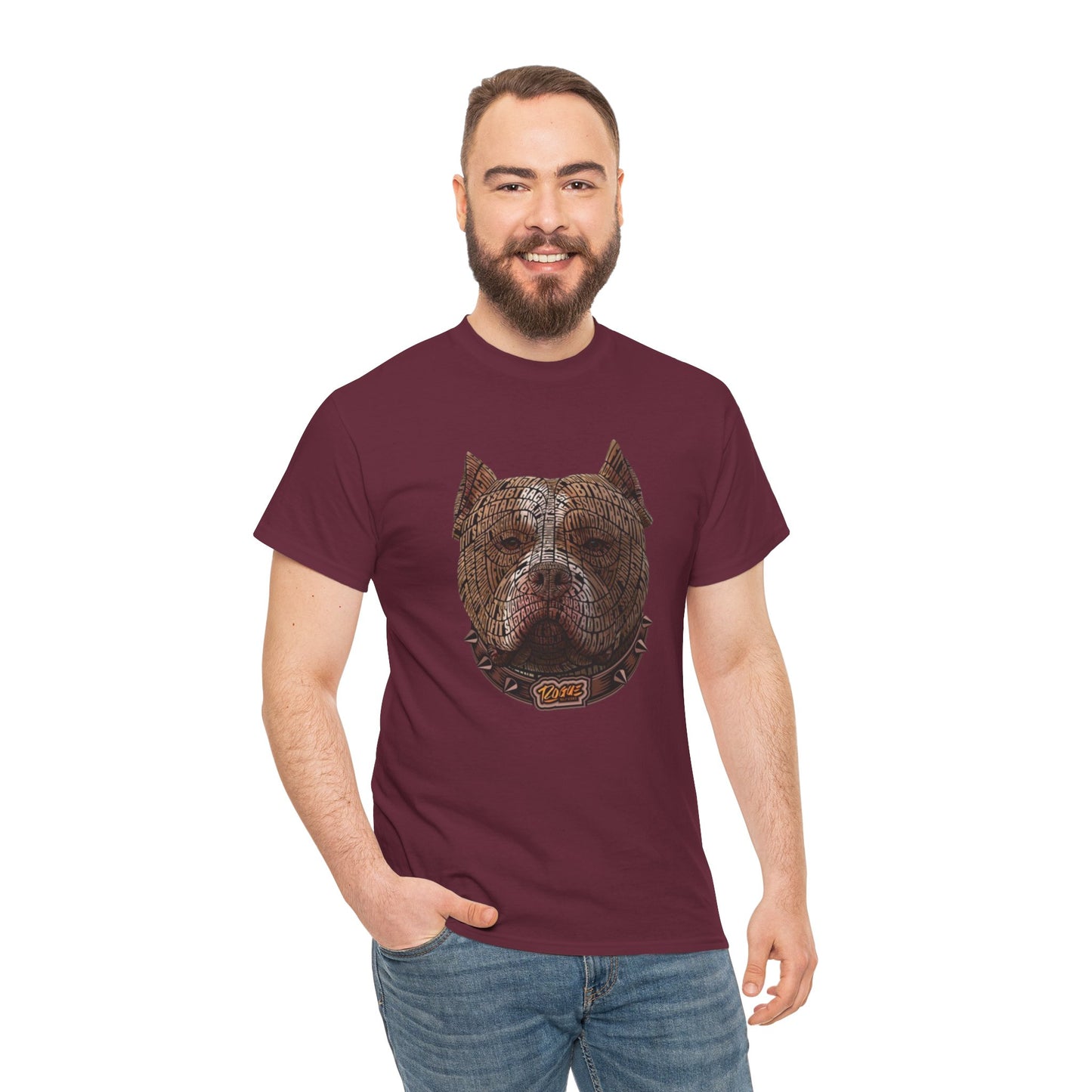 Pitbull Design Unisex Heavy Cotton Tee