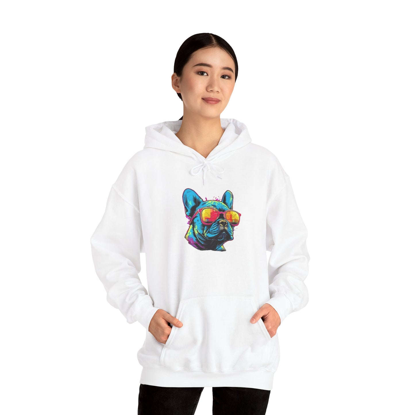 Colorful French Bulldog Hoodie