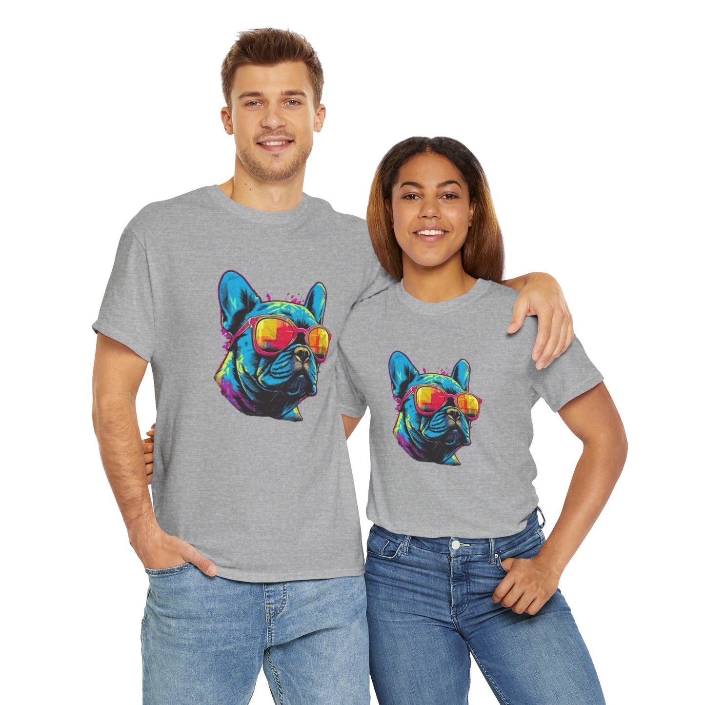 Cool Dog Vibes Unisex Heavy Cotton Tee
