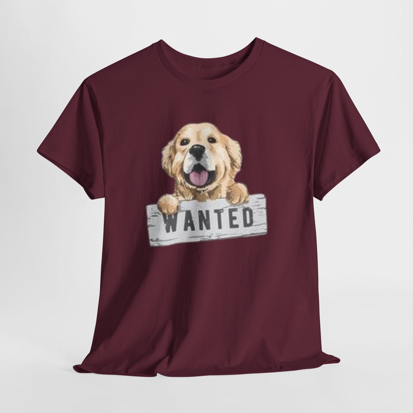 Wanted Dog Unisex Heavy Cotton Tee
