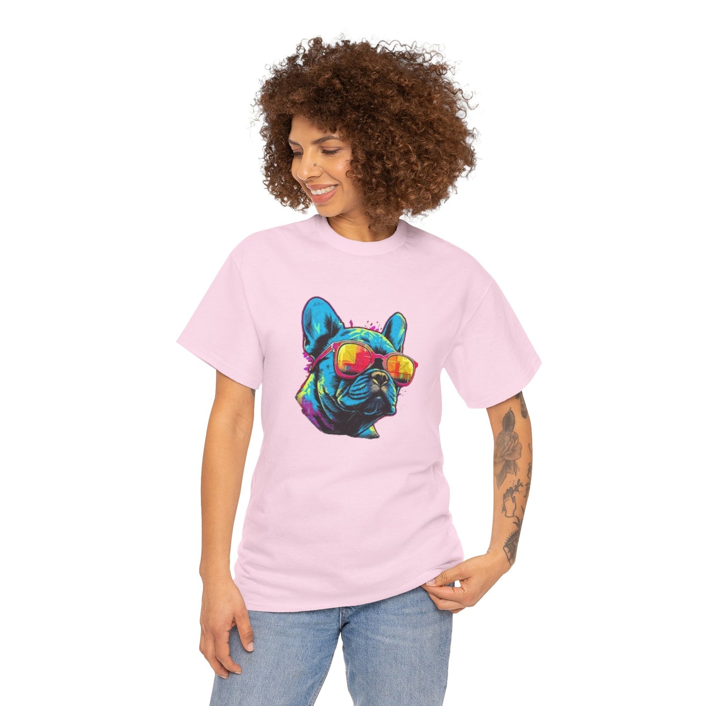 Cool Dog Vibes Unisex Heavy Cotton Tee
