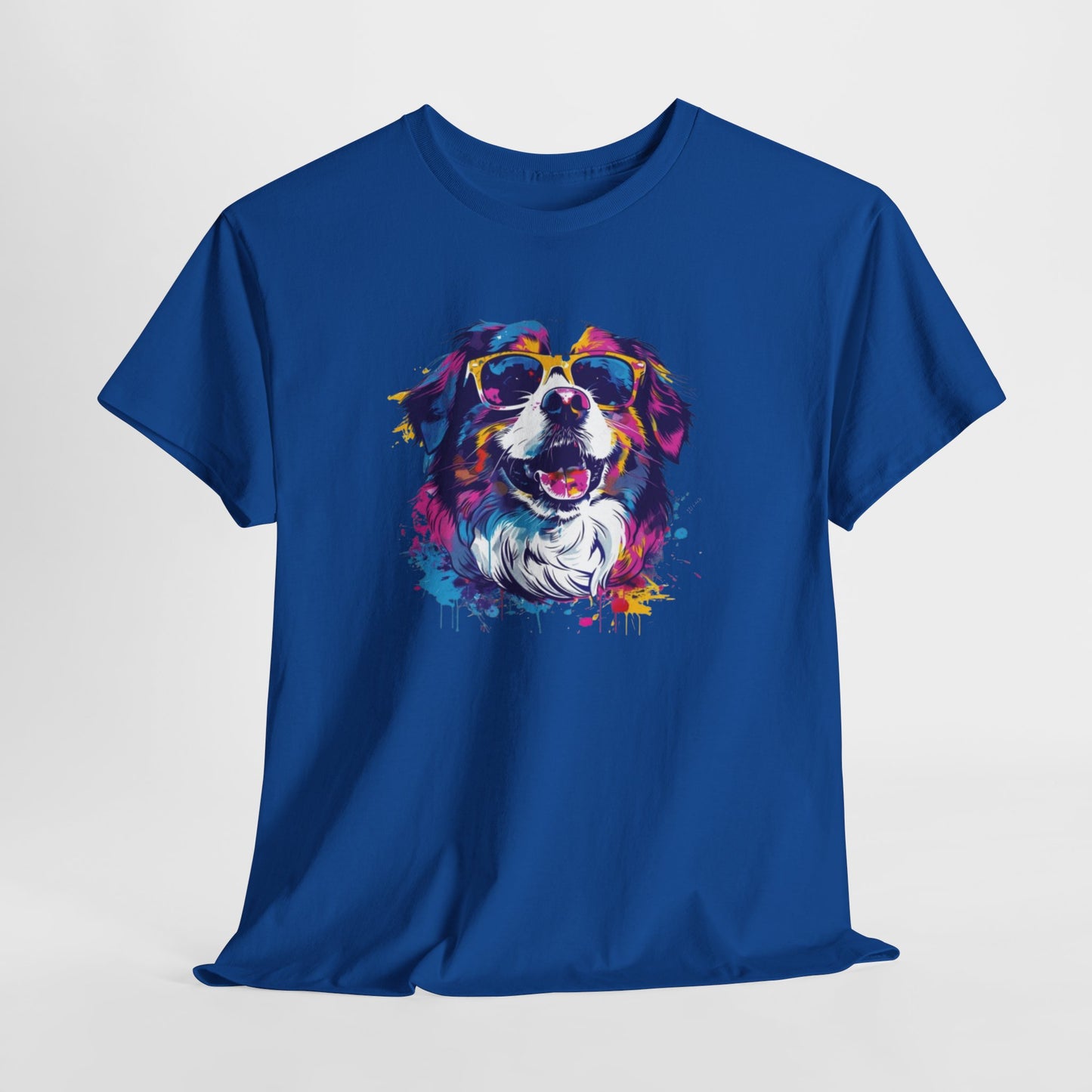Colorful Dog Art Tee