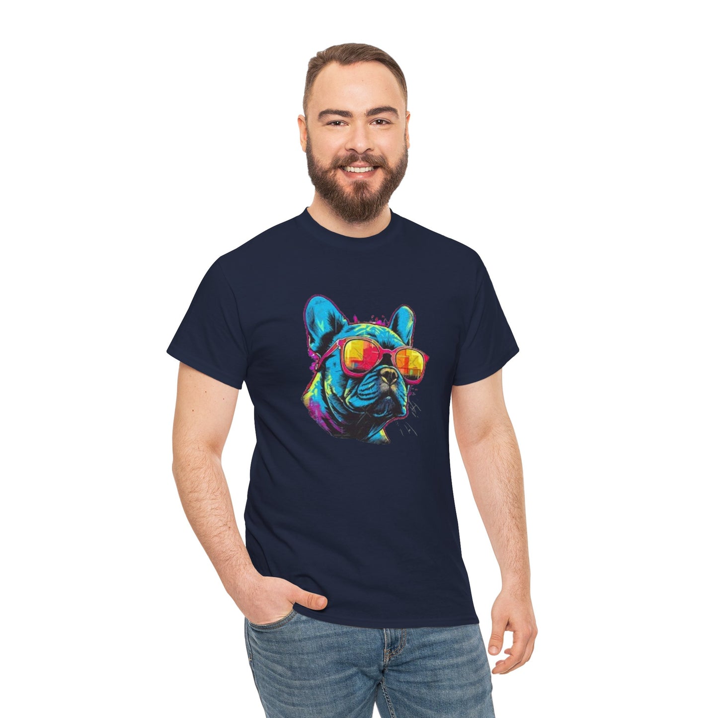 Cool Dog Vibes Unisex Heavy Cotton Tee