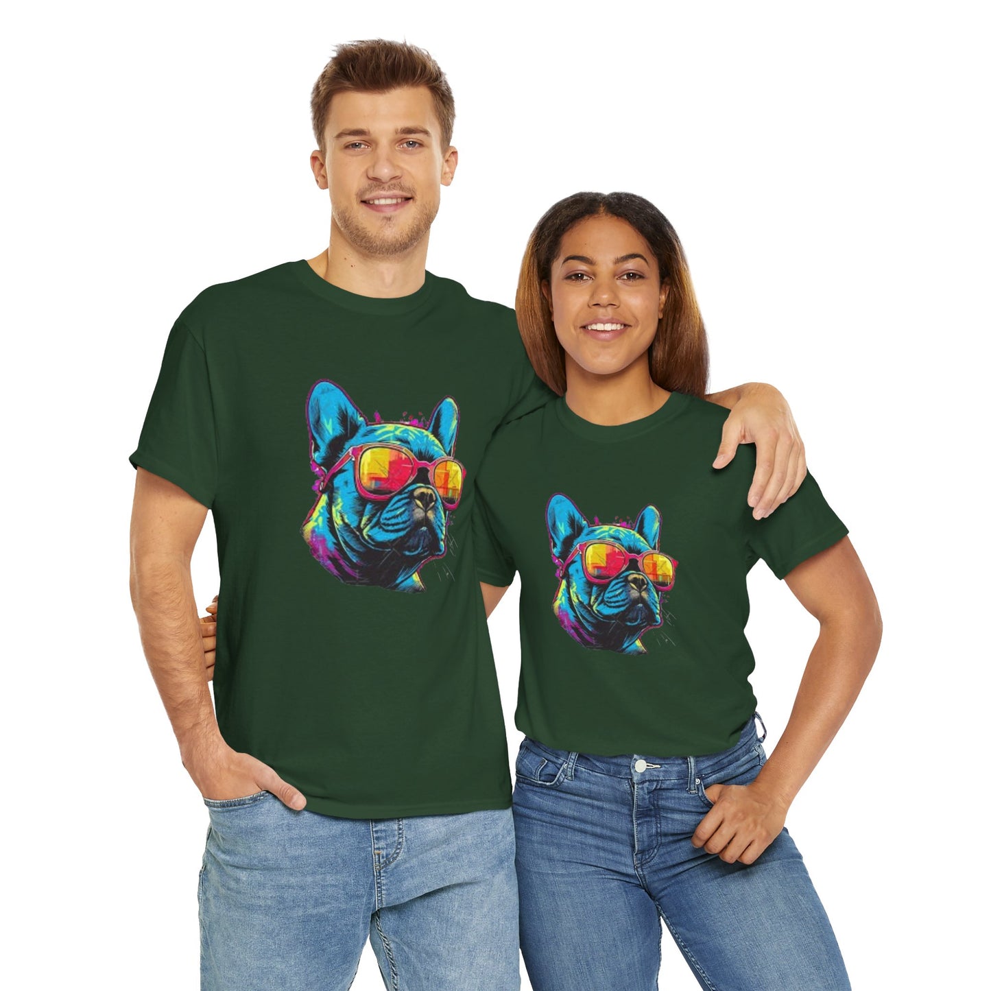 Cool Dog Vibes Unisex Heavy Cotton Tee
