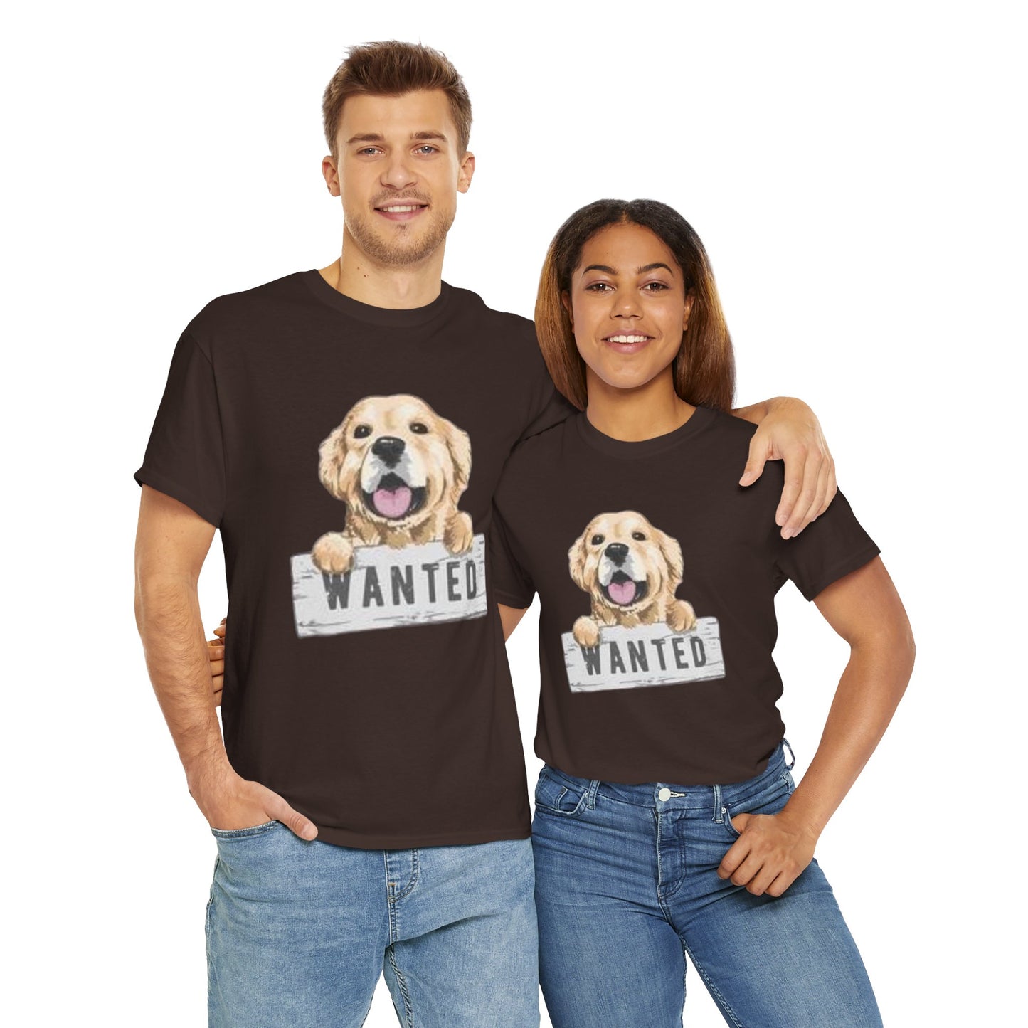 Wanted Dog Unisex Heavy Cotton Tee