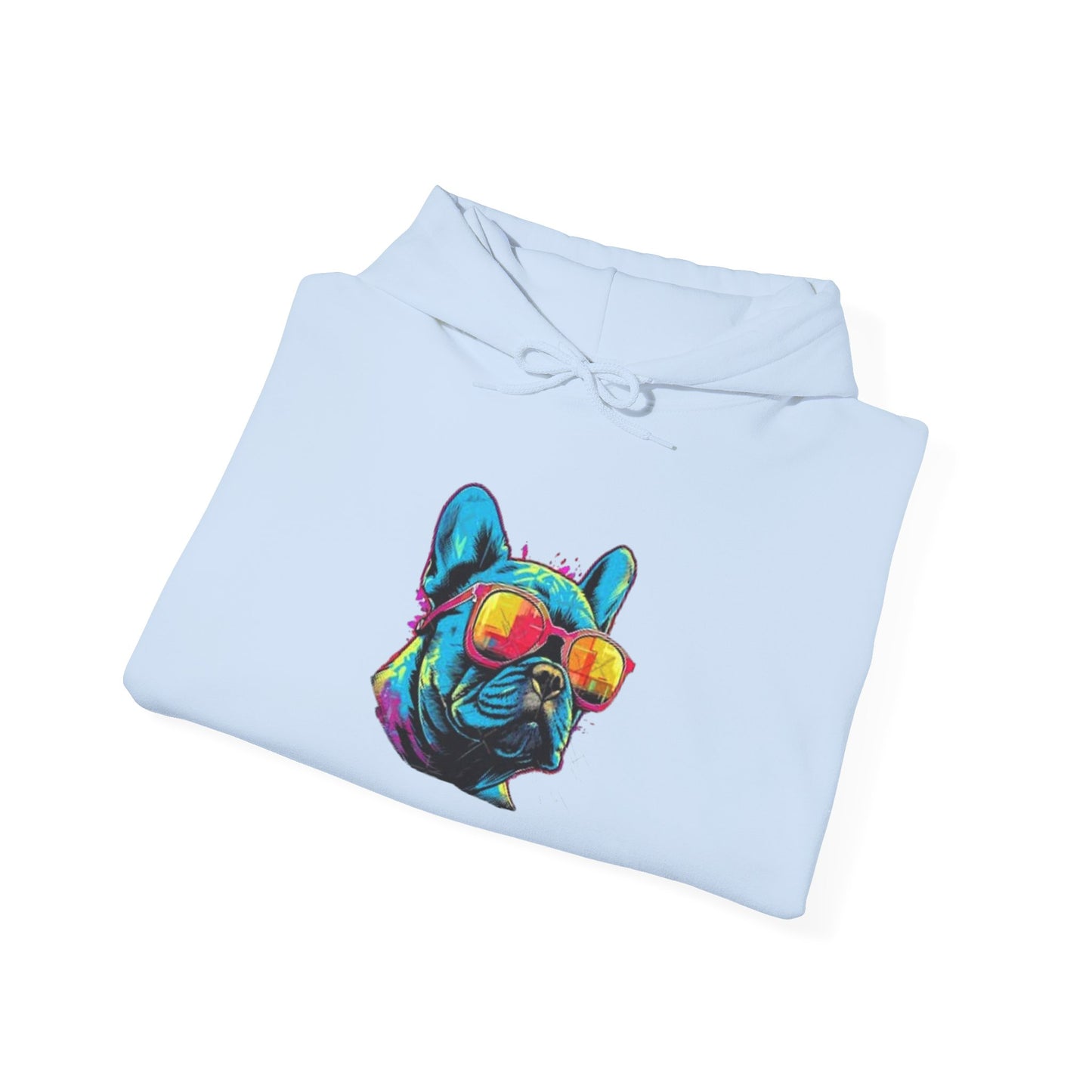 Colorful French Bulldog Hoodie
