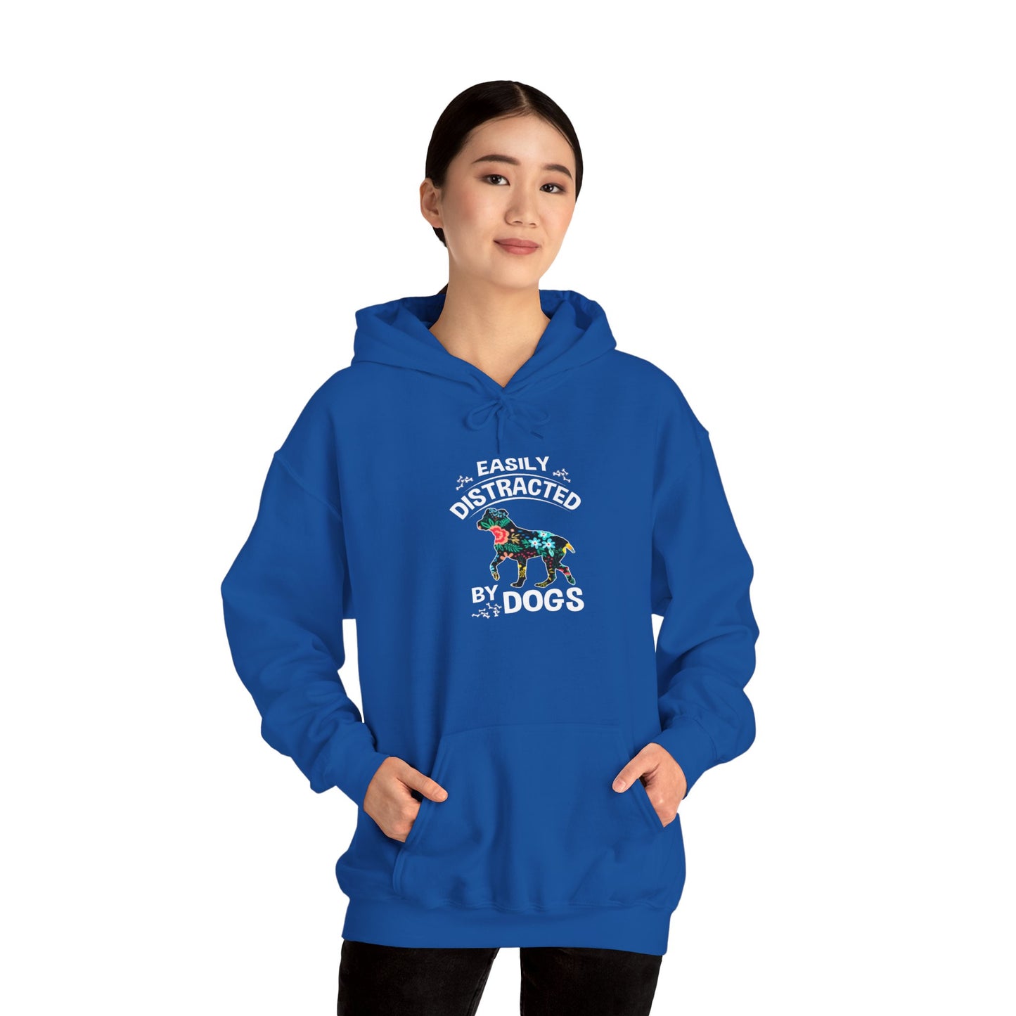 Easily Distracted by Dogs Hoodie