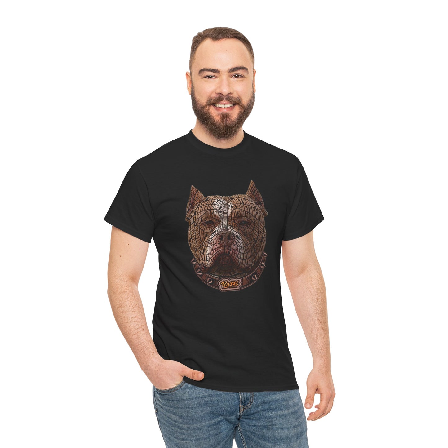 Pitbull Design Unisex Heavy Cotton Tee