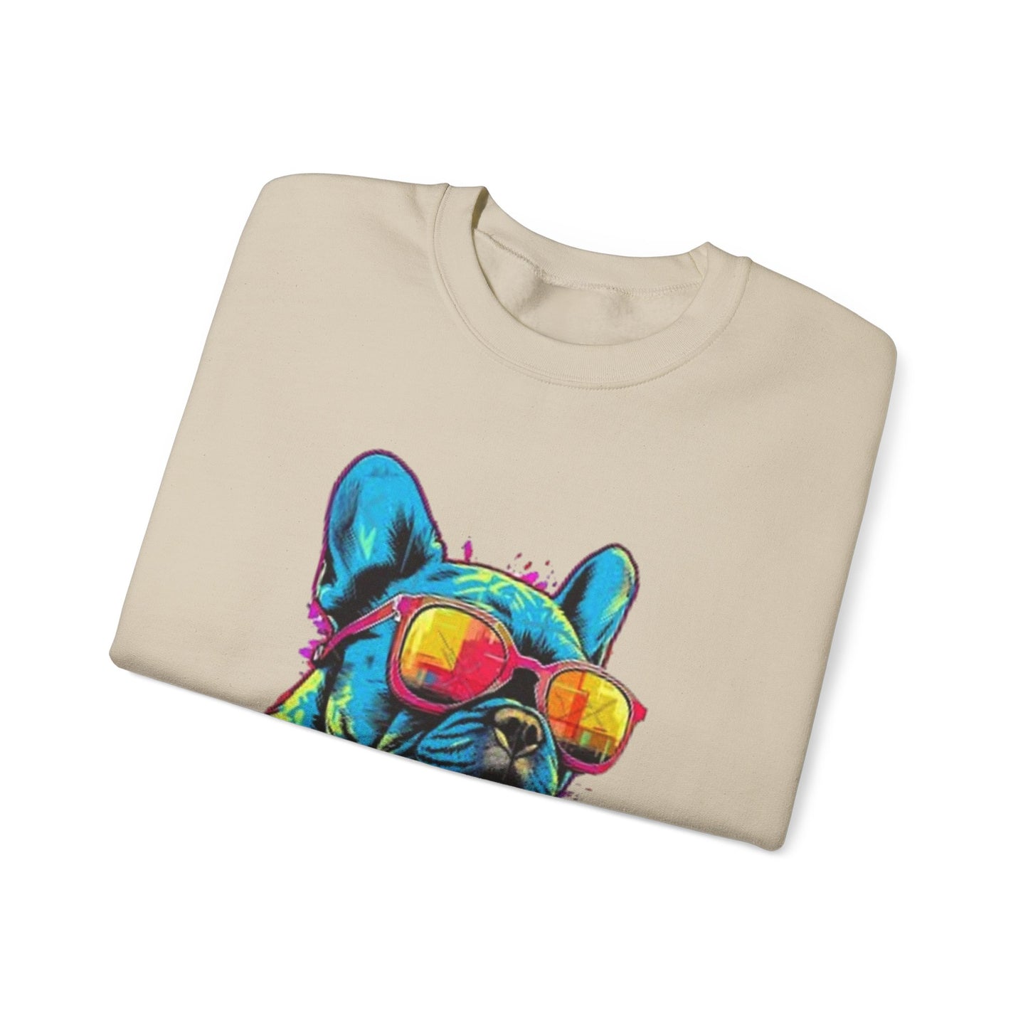 Colorful Bulldog Sweatshirt