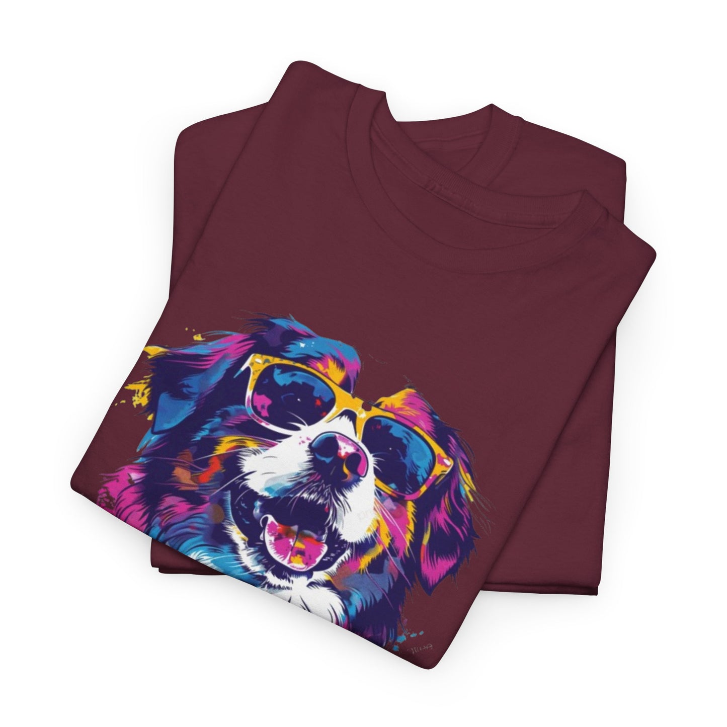 Colorful Dog Art Tee