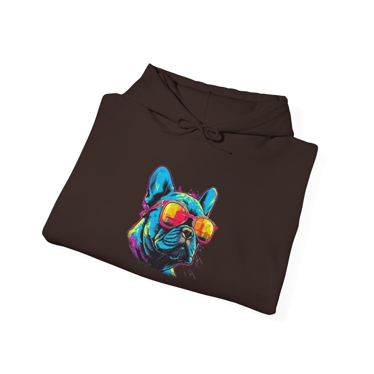 Colorful French Bulldog Hoodie
