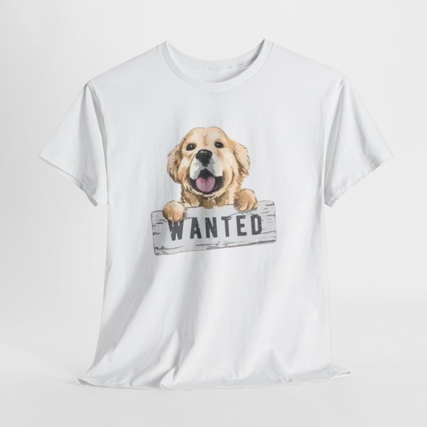 Wanted Dog Unisex Heavy Cotton Tee