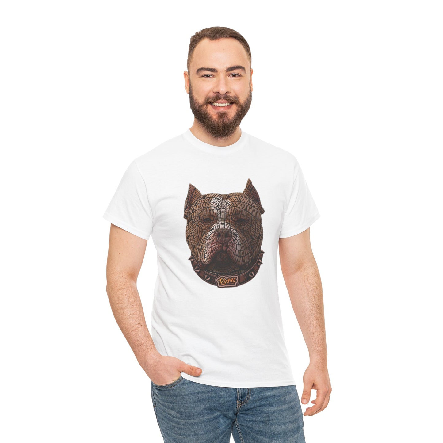 Pitbull Design Unisex Heavy Cotton Tee