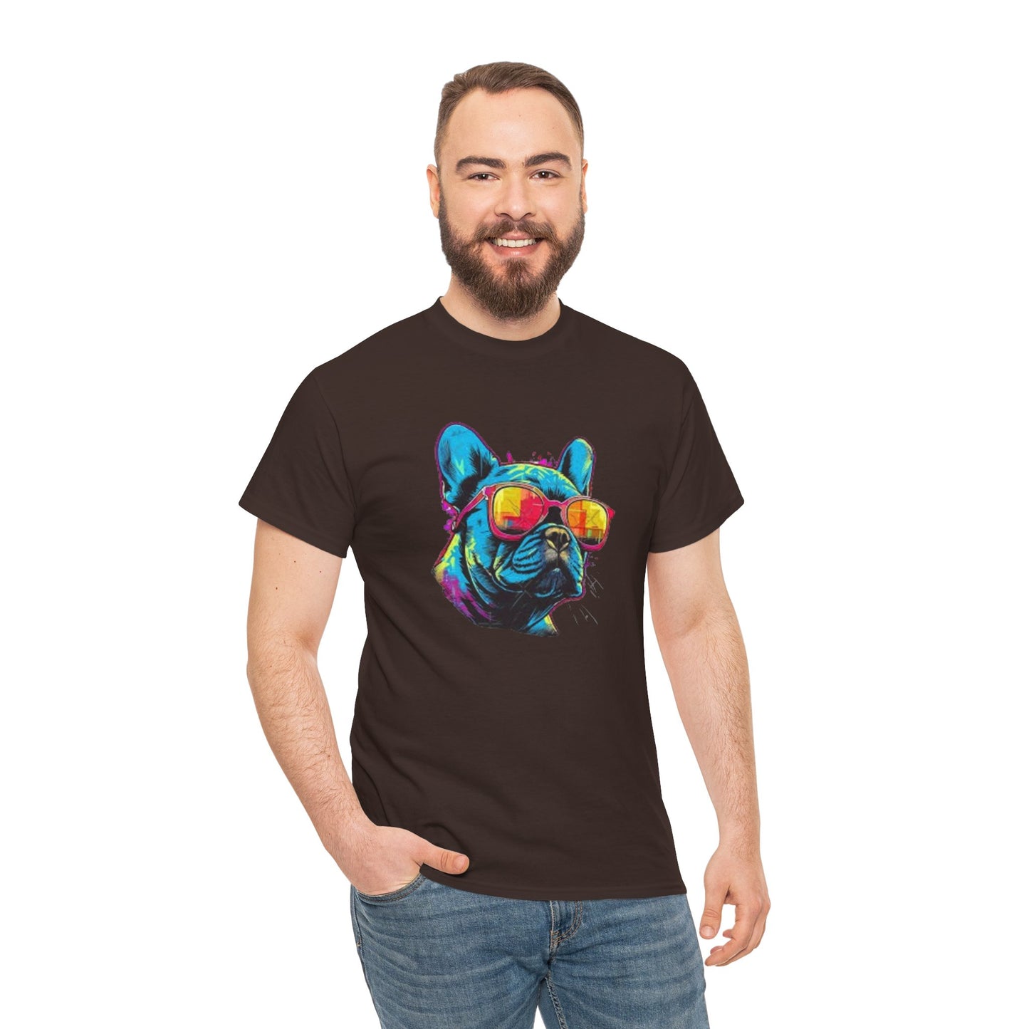 Cool Dog Vibes Unisex Heavy Cotton Tee