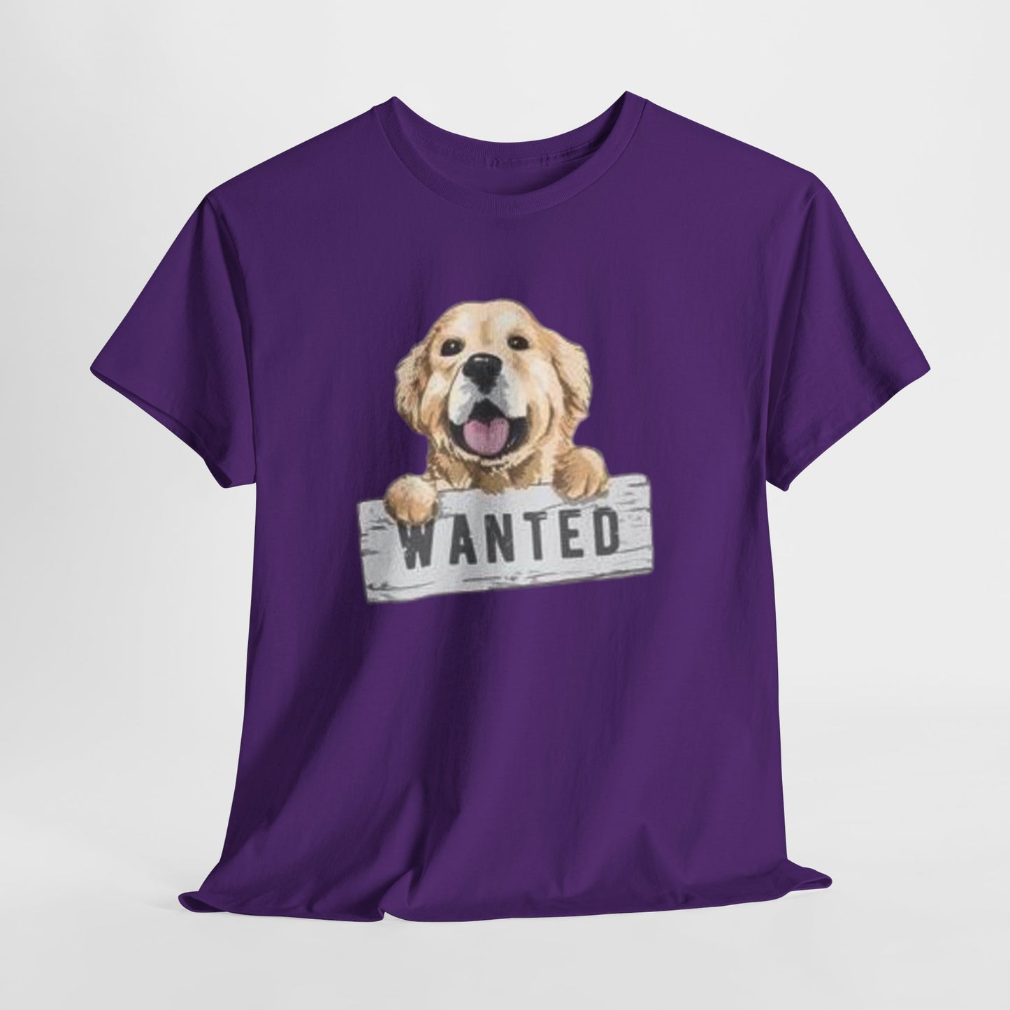 Wanted Dog Unisex Heavy Cotton Tee