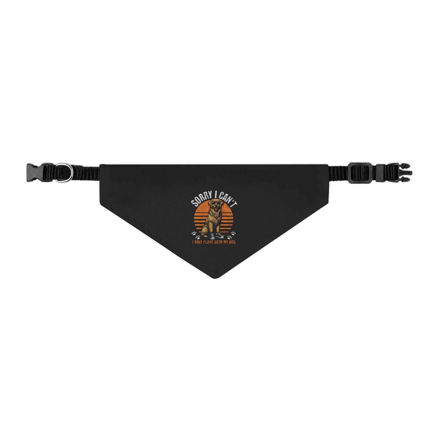 Sorry I Can't Pet Bandana Collar