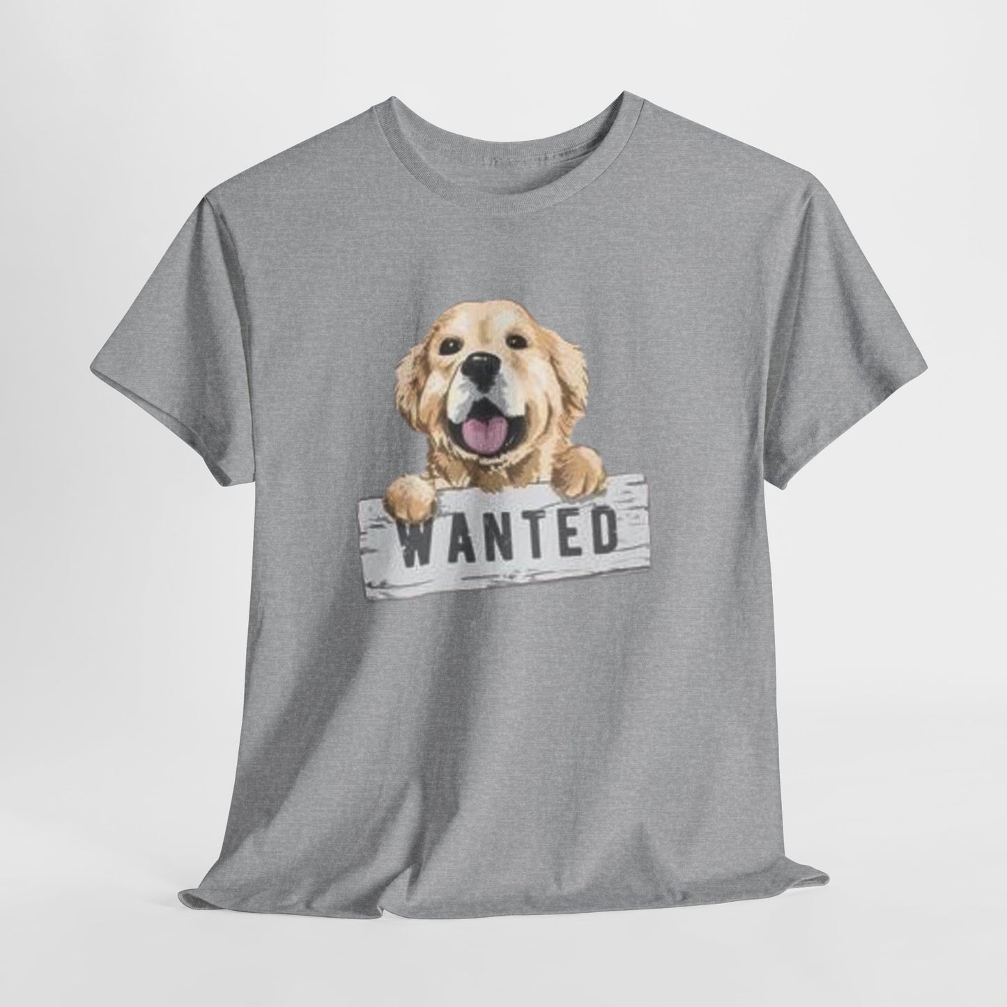 Wanted Dog Unisex Heavy Cotton Tee