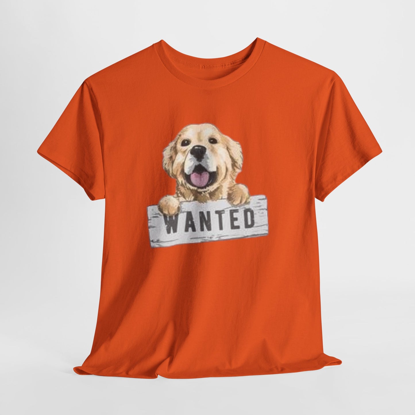 Wanted Dog Unisex Heavy Cotton Tee