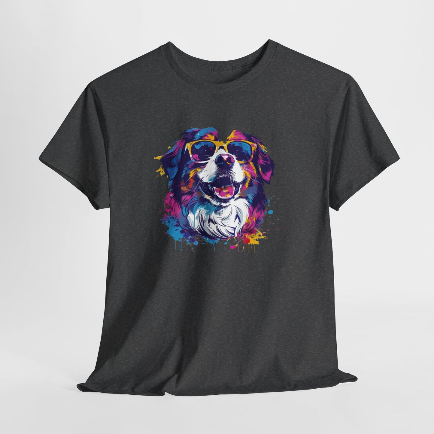 Colorful Dog Art Tee