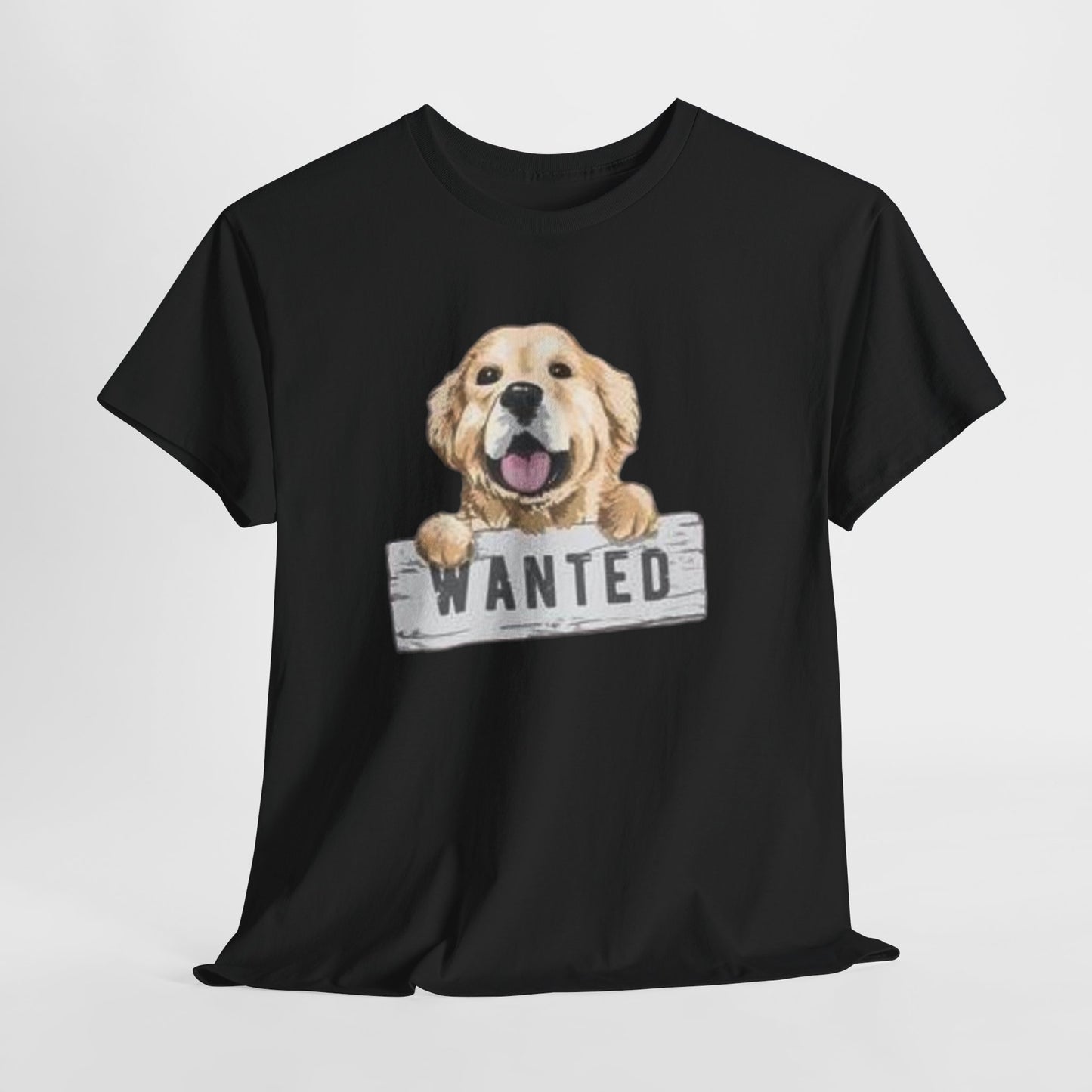 Wanted Dog Unisex Heavy Cotton Tee