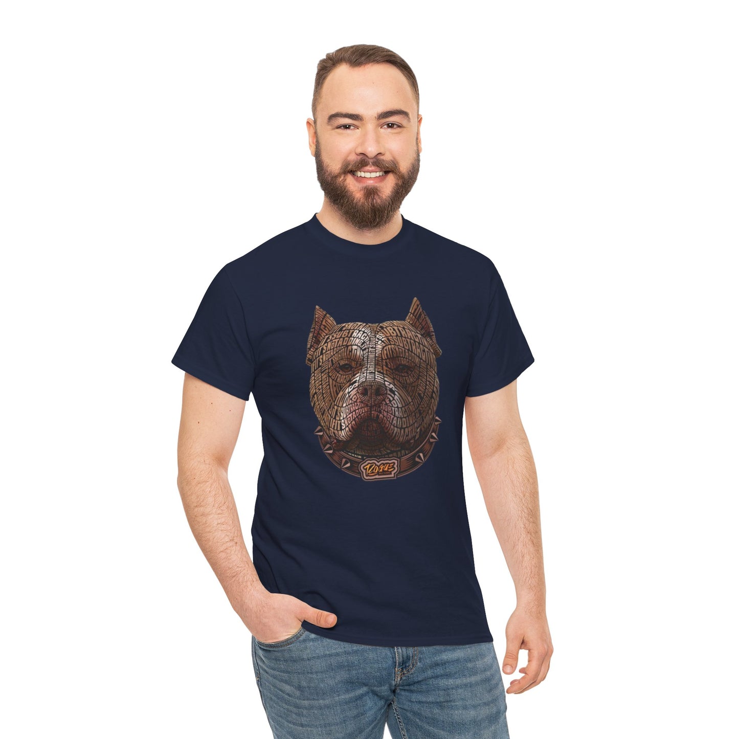 Pitbull Design Unisex Heavy Cotton Tee