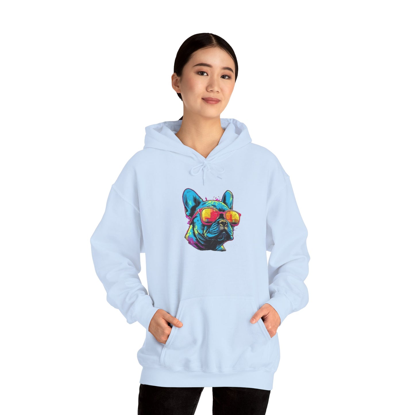 Colorful French Bulldog Hoodie